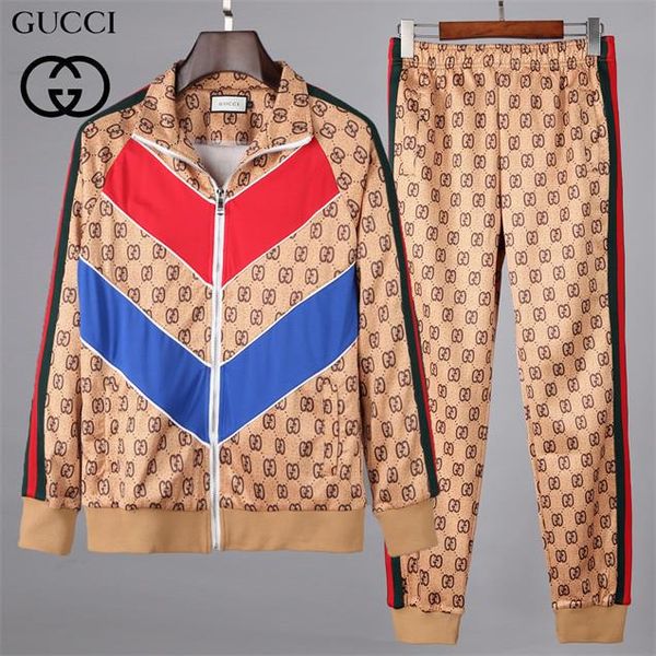 new fashion designer men's sportswear sportswear and sweatshirts autumn winter jogger sporting suit mens sweat suits tracksuits set.-7, Gray
new fashion designer men's sportswear sportswear and sweatshirts autumn winter jogger sporting suit mens sweat suits tracksuits set.-7, Gray