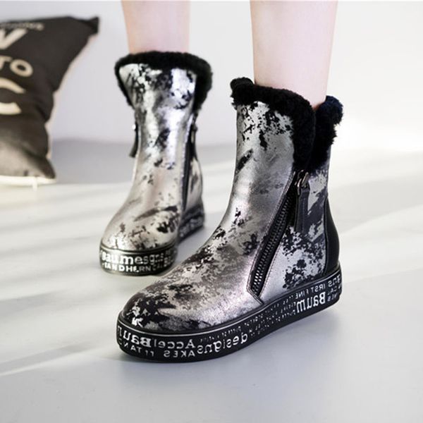 dilalula 2020 winter warm snow boots women genuine leather winter short boots shoes woman flat heels fur ankle, Black
dilalula 2020 winter warm snow boots women genuine leather winter short boots shoes woman flat heels fur ankle, Black