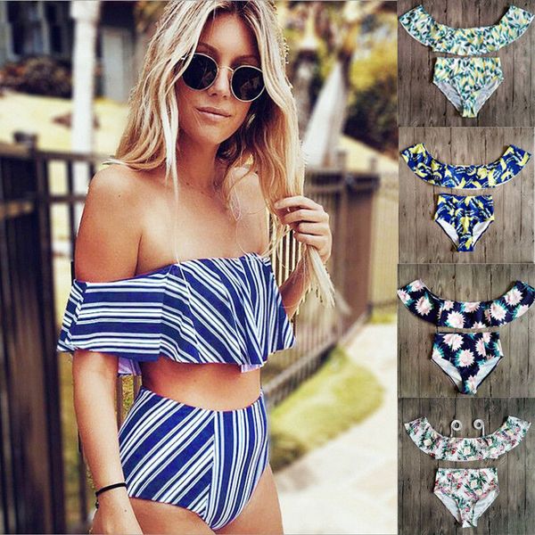 women push up off shoulder bikini set swimwear ladies padded bra bathing suit high waist swimsuit bikinis
women push up off shoulder bikini set swimwear ladies padded bra bathing suit high waist swimsuit bikinis