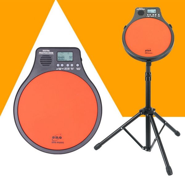 portable digital electric lightweight skid-proof electronic drum pad shockproof training practice metronome counter accessories
portable digital electric lightweight skid-proof electronic drum pad shockproof training practice metronome counter accessories