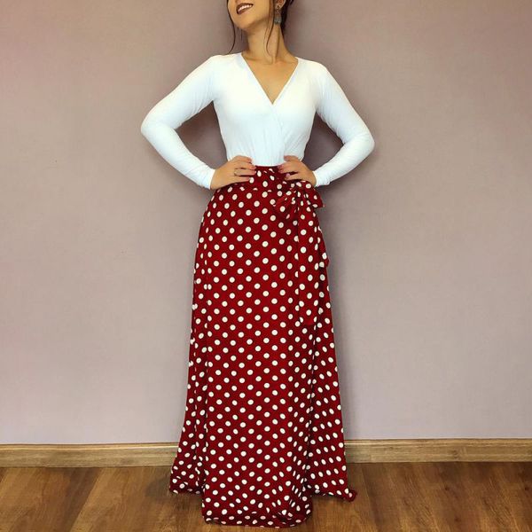 vintage v neck red polka dot belt dress retro women long sleeve patchwork big swing party dresses high waist casual vestido, Black;gray
vintage v neck red polka dot belt dress retro women long sleeve patchwork big swing party dresses high waist casual vestido, Black;gray