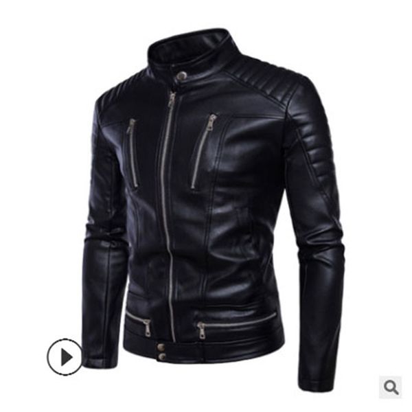 punk men's motorcycle multi-zip leather moto leather jacket outdoor riding motorcycle street biker
punk men's motorcycle multi-zip leather moto leather jacket outdoor riding motorcycle street biker