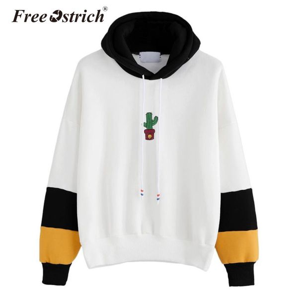 ostrich luxury women hooded jumper cactus pattem color block long sleeve sweatshirt pullover moletom sudadera mujer, Black
ostrich luxury women hooded jumper cactus pattem color block long sleeve sweatshirt pullover moletom sudadera mujer, Black