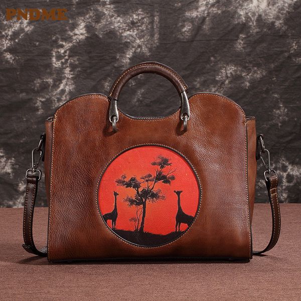 pndme fashion vintage handmade embossed large capacity genuine leather cowhide ladies handbag women's shoulder messenger bags
pndme fashion vintage handmade embossed large capacity genuine leather cowhide ladies handbag women's shoulder messenger bags