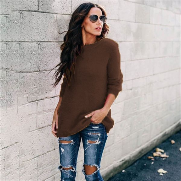 12 colors plus size 5xl women casual sweaters joineles round neck long sleeves knitted jumper female basic pullovers jersey, White;black
12 colors plus size 5xl women casual sweaters joineles round neck long sleeves knitted jumper female basic pullovers jersey, White;black