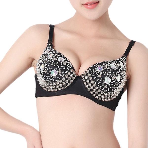 bras 2021 women party nightclub fashion punk lady goth silver studded bra s wolovey #a, Red;black
bras 2021 women party nightclub fashion punk lady goth silver studded bra s wolovey #a, Red;black