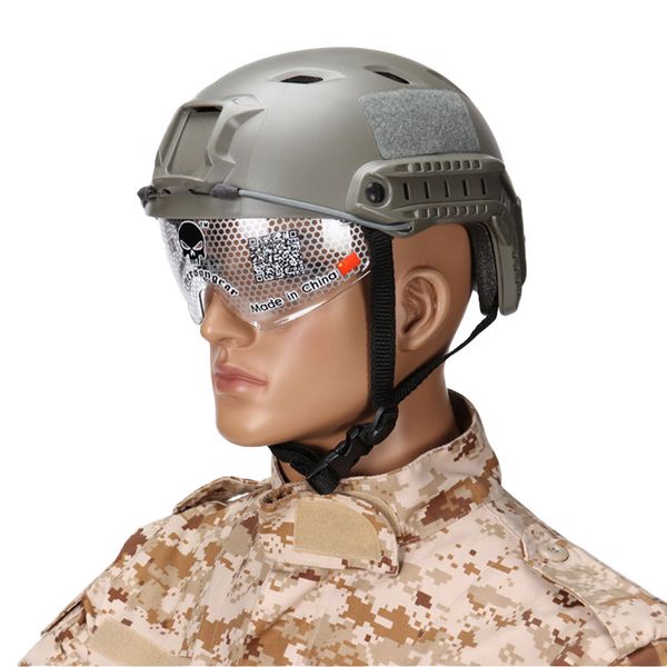 protective paintball wargame helmet army mh tactical fast camping game helmet with protective goggle
protective paintball wargame helmet army mh tactical fast camping game helmet with protective goggle