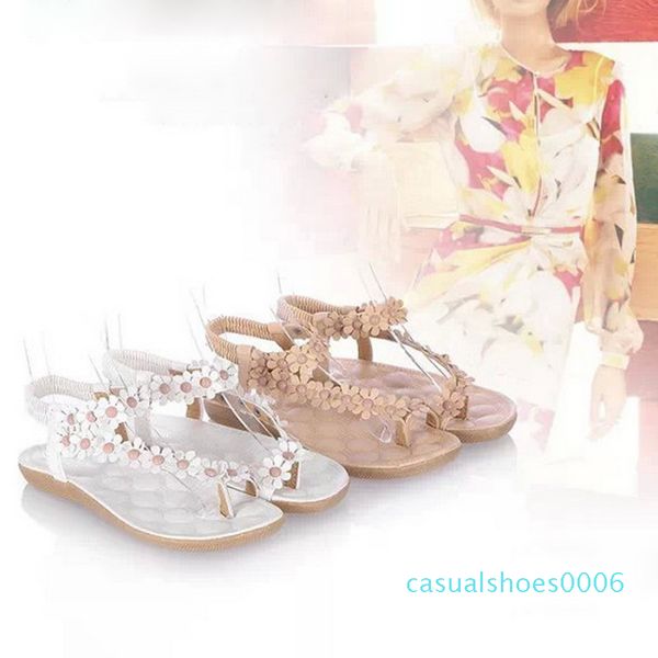 2020 new bohemian women sandals summer style peep toe flower shoes flat shoes woman flip flops lll l14, Black
2020 new bohemian women sandals summer style peep toe flower shoes flat shoes woman flip flops lll l14, Black