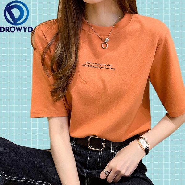 summer loose oversized t-shirt women harajuku fashion new black white green orange casual o-neck tees short sleeve t-shirt
summer loose oversized t-shirt women harajuku fashion new black white green orange casual o-neck tees short sleeve t-shirt