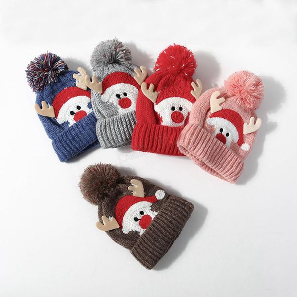 christmas child knitting hat pom beanie kids deer antler xmas crochet lights knitted ball cap christmas jj19964, Blue;gray
christmas child knitting hat pom beanie kids deer antler xmas crochet lights knitted ball cap christmas jj19964, Blue;gray