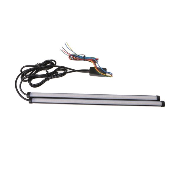 2x12" 5 mode switchback flowing knight dual color turn signal brake light car drl led strip with switchback function
2x12" 5 mode switchback flowing knight dual color turn signal brake light car drl led strip with switchback function