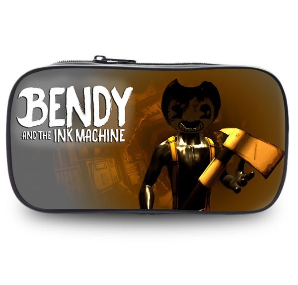 kids pencil case bendy and the ink machine pattern students stationery storage box children's school pen bags
kids pencil case bendy and the ink machine pattern students stationery storage box children's school pen bags