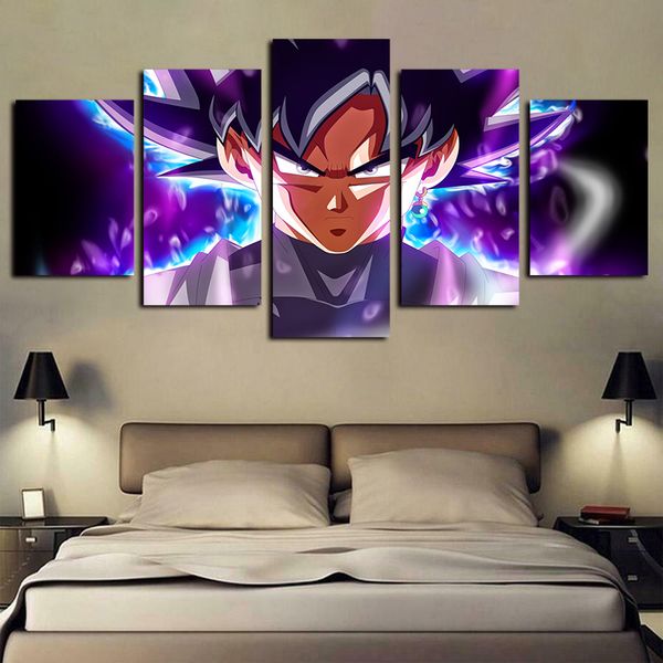 5 panels goku anime dragon ball super cartoon character artworks canvas wall art for home decor abstract poster canvas print oil painting
5 panels goku anime dragon ball super cartoon character artworks canvas wall art for home decor abstract poster canvas print oil painting