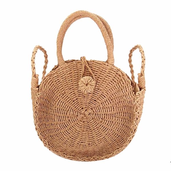 2018 rattan woven round messenger handbag women summer holiday beach retro tote shoulder hand shoulder straw bags bolsa feminina d19011204
2018 rattan woven round messenger handbag women summer holiday beach retro tote shoulder hand shoulder straw bags bolsa feminina d19011204