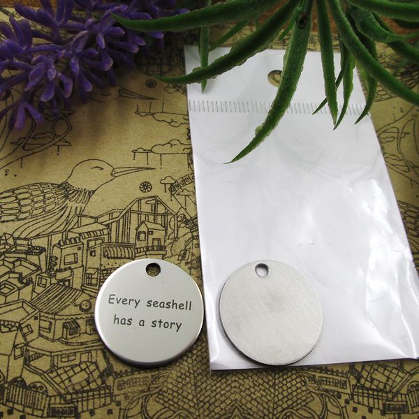 40pcs--"every seashell has a story"stainless steel charms more style for choosing diy charms pendants for necklace, Bronze;silver
40pcs--"every seashell has a story"stainless steel charms more style for choosing diy charms pendants for necklace, Bronze;silver