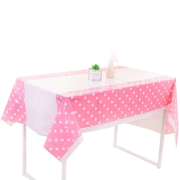 108*180cm polka dots party plastic tablecloth cover for kids birthday home table decor lo88
108*180cm polka dots party plastic tablecloth cover for kids birthday home table decor lo88