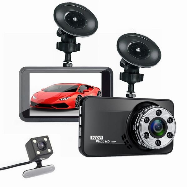 3 inch car dvr cameras hd 1080p dual lens 170 degree wide angle dash cam video recorder night vision car driving recorder
3 inch car dvr cameras hd 1080p dual lens 170 degree wide angle dash cam video recorder night vision car driving recorder