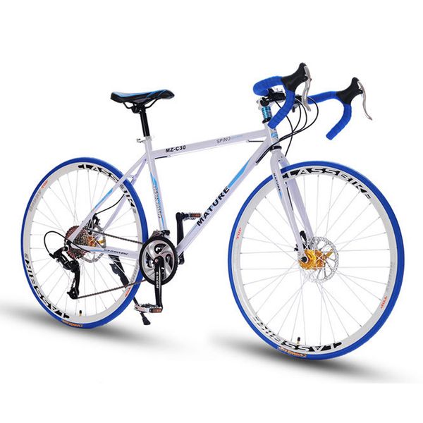 700c aluminum road bike 21 27 30 speed bend double disc brakes sports bike student bicycle bicycles for adults
700c aluminum road bike 21 27 30 speed bend double disc brakes sports bike student bicycle bicycles for adults