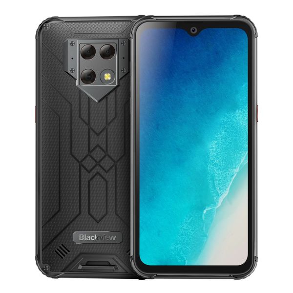 

blackview bv9800 nfc 6gb ram 128gb rom 6580mah android 9.0 shockproof mobile phone 4g rugged smartphone 6.3" helio p70 octa core