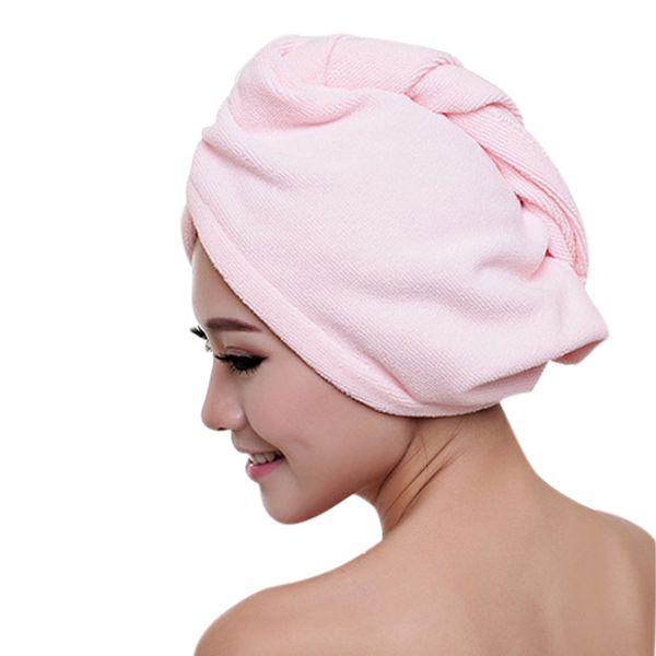 1/4pcs women quickly dry hair hat microfiber shower cap strong water absorb drying towel h99f 
1/4pcs women quickly dry hair hat microfiber shower cap strong water absorb drying towel h99f