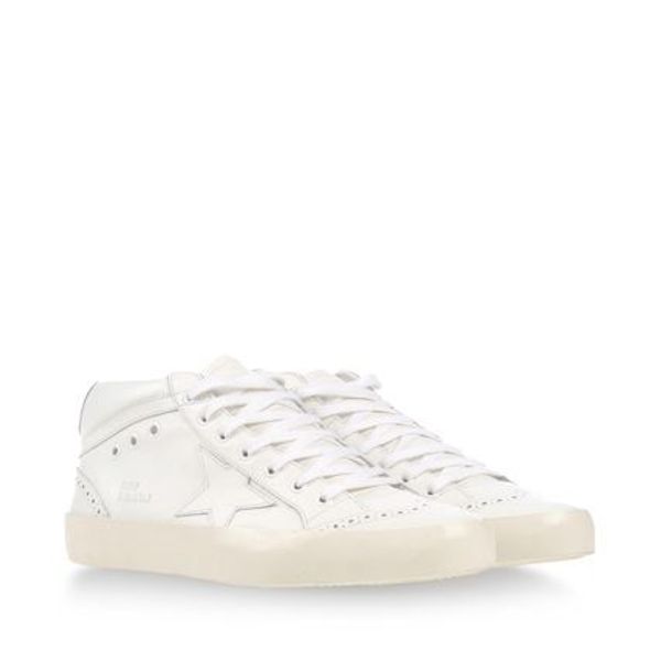 golden goose superstar mid star hight sneakers boots genuine leather men and women white classic retro do-old dirty sport casual shoes, Blue