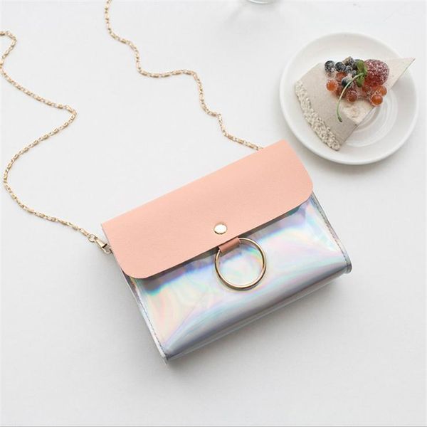 new women's shoulder messenger bag laser chain small square package crossbody handbags female pu trend mini rainbow fabric bags
new women's shoulder messenger bag laser chain small square package crossbody handbags female pu trend mini rainbow fabric bags