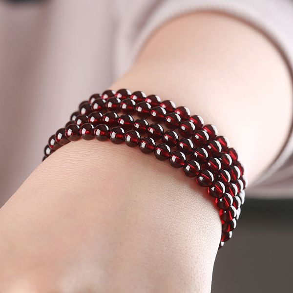 natural wine red garnet stone beads bracelets for women multi layers strand bracelet healthy gemstone fengshui jewelry, Golden;silver
natural wine red garnet stone beads bracelets for women multi layers strand bracelet healthy gemstone fengshui jewelry, Golden;silver