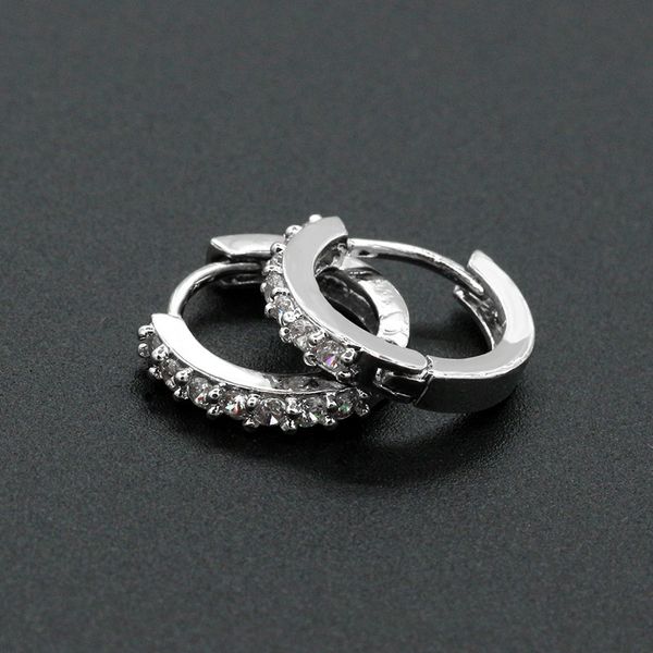 1 pair fashion women paved crystal zircon round hoop earrings simple fine jewelry gifts lxh, Golden
1 pair fashion women paved crystal zircon round hoop earrings simple fine jewelry gifts lxh, Golden
