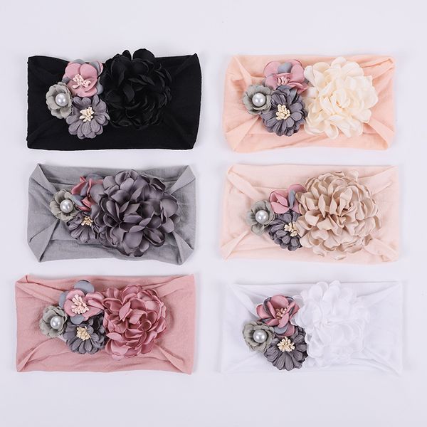 new girls kids bow hairband wide headband cute 3d flower elastic turban flower head wrap princess headwear hair accessories, Slivery;white
new girls kids bow hairband wide headband cute 3d flower elastic turban flower head wrap princess headwear hair accessories, Slivery;white