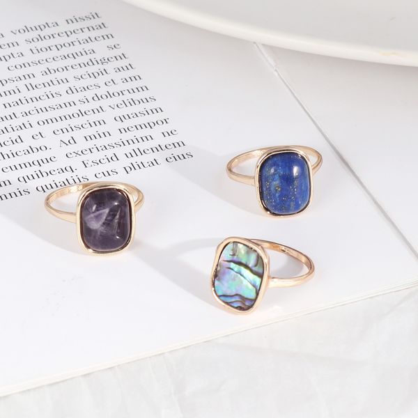 rectangle purple lapis lazuli stone abalone shell rings fashion inner dia 1.7cm gold color brincos pendientes jewelry for women, Golden;silver
rectangle purple lapis lazuli stone abalone shell rings fashion inner dia 1.7cm gold color brincos pendientes jewelry for women, Golden;silver