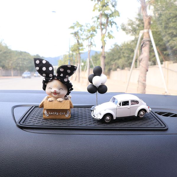 xuanpai car dashboard bobble head little cat ornament lucky dancing smile shaking cat figure doll home vehicle office decoration
xuanpai car dashboard bobble head little cat ornament lucky dancing smile shaking cat figure doll home vehicle office decoration