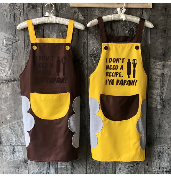 new apron kitchen text pattern creative waterproof oil-proof men and women overalls chef apron
new apron kitchen text pattern creative waterproof oil-proof men and women overalls chef apron
