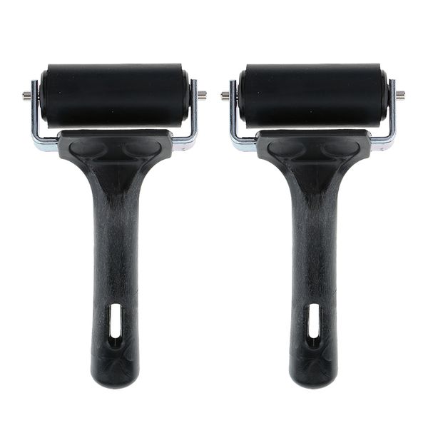 2 pieces rubber blocks printing brayer roller brush for art crafts tool 6cm 
2 pieces rubber blocks printing brayer roller brush for art crafts tool 6cm