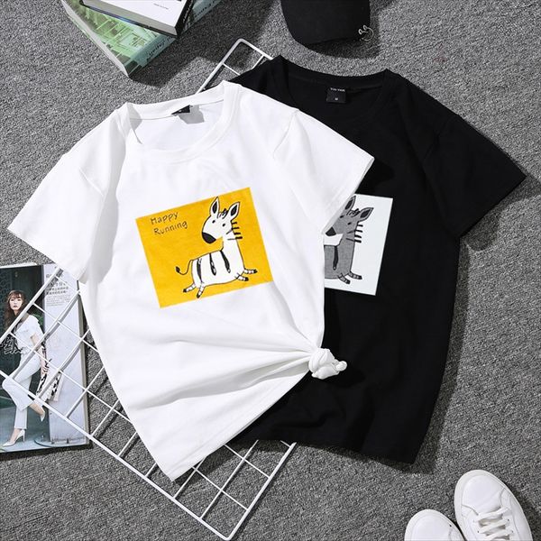 summer clothes 2020 short sleeved harajuku hong kong interesting animal t-shirt lovers students all-match cotton bf female, White
summer clothes 2020 short sleeved harajuku hong kong interesting animal t-shirt lovers students all-match cotton bf female, White