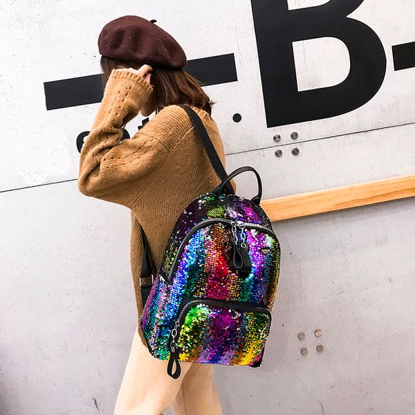 new sequins backpack new teenage girls fashion bling rucksack students school bag with pencil case clutch mochilas hw
new sequins backpack new teenage girls fashion bling rucksack students school bag with pencil case clutch mochilas hw