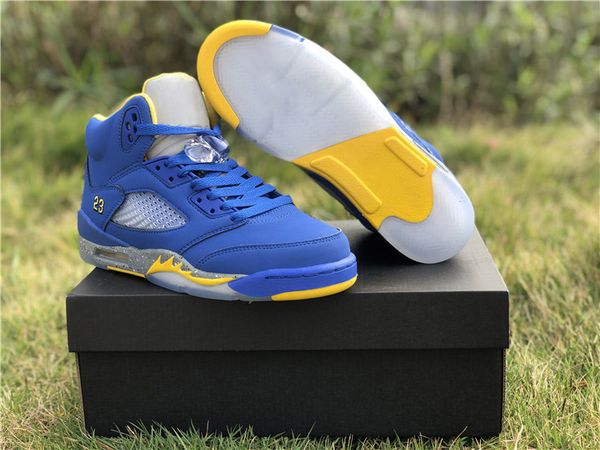 2019 New Arrival 5 JSP Laney Varsity Royal Blue Light Charcoal-Varsity Maize Men Basketabll Shoes High Quality designer Sneakers with box si
2019 New Arrival 5 JSP Laney Varsity Royal Blue Light Charcoal-Varsity Maize Men Basketabll Shoes High Quality designer Sneakers with box si