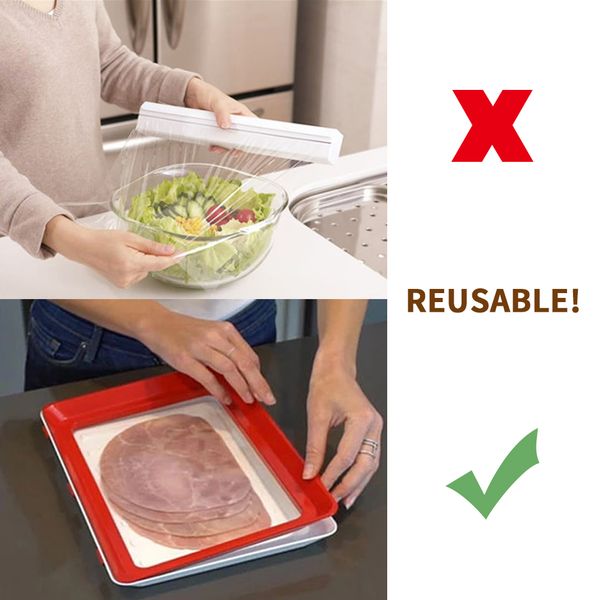 dinner plates 8pcs clever tray creative food preservation tray plastic food storage container set food fresh storage microwave cover
dinner plates 8pcs clever tray creative food preservation tray plastic food storage container set food fresh storage microwave cover