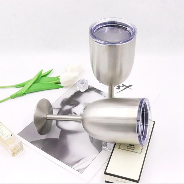 10oz egg wine glasses goblets double layer stainless steel champagne cup beer coffee wine glass with lid mug ljja3314-4
10oz egg wine glasses goblets double layer stainless steel champagne cup beer coffee wine glass with lid mug ljja3314-4
