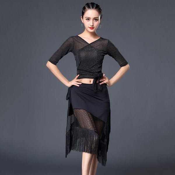 latin dance dress women half sleeve v neck for ballroom samba tango chacha belly dancing performamnce s606, Black;red
latin dance dress women half sleeve v neck for ballroom samba tango chacha belly dancing performamnce s606, Black;red