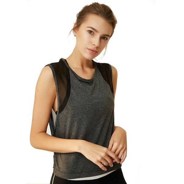blouses for fitness sport shirts women yoga sportwear mesh splice breathable jogging femme workout sleeveless t-shirt, White;red
blouses for fitness sport shirts women yoga sportwear mesh splice breathable jogging femme workout sleeveless t-shirt, White;red