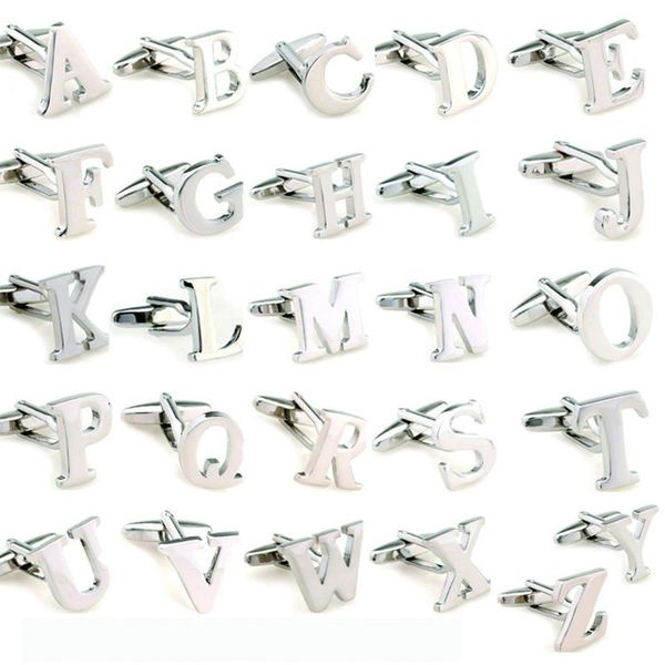 promotion letters cufflinks men's jewelry stainless steel letter cuff links for mens shirt cuffs cufflink clothing accessories, Silver;golden
promotion letters cufflinks men's jewelry stainless steel letter cuff links for mens shirt cuffs cufflink clothing accessories, Silver;golden