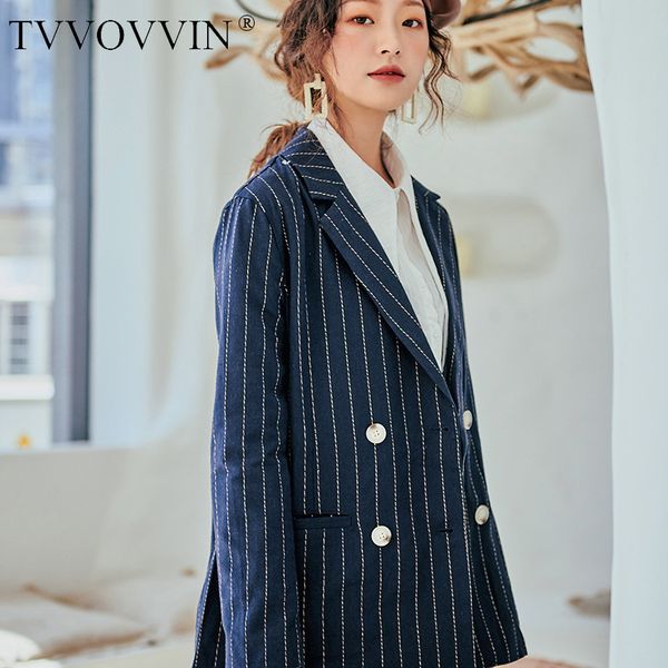 korea can ship 2020 spring fashion new double breasted dark blue loose coat casual vertical stripe loose blazers vintage yj022, White;black
korea can ship 2020 spring fashion new double breasted dark blue loose coat casual vertical stripe loose blazers vintage yj022, White;black