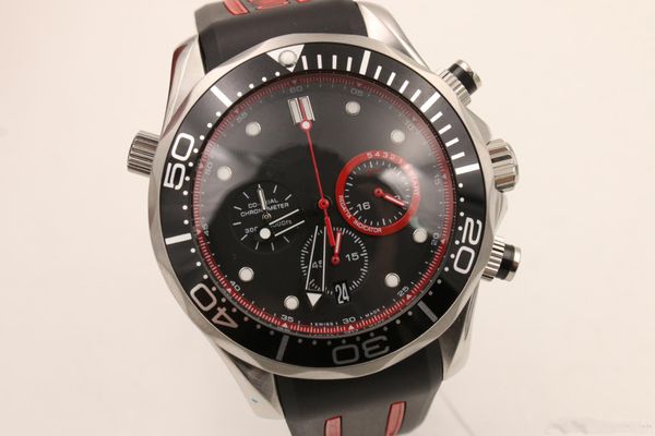 Top Luxury Professional Master Mens Watch Si14 Quartz Movement Chronograph Rubber Strap Men Watches
Top Luxury Professional Master Mens Watch Si14 Quartz Movement Chronograph Rubber Strap Men Watches