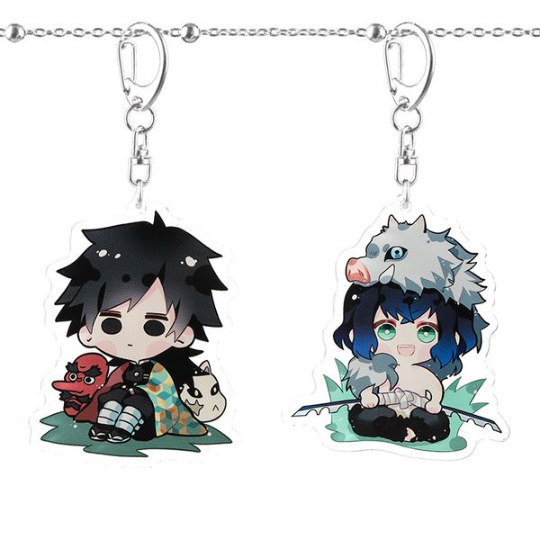 demon slayer kimetsu no yaiba tomioka giyuu key chain cartoon anime acrylic key ring woman kids keyring man girls cute keychain, Silver
demon slayer kimetsu no yaiba tomioka giyuu key chain cartoon anime acrylic key ring woman kids keyring man girls cute keychain, Silver