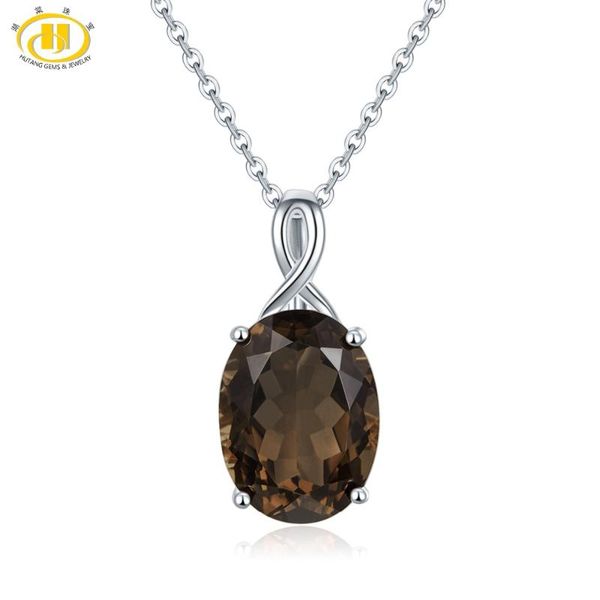 hutang natural gemstone silver pendant necklace solid 925 sterling smoky quartz fine fashion stone jewelry for women's gift new
hutang natural gemstone silver pendant necklace solid 925 sterling smoky quartz fine fashion stone jewelry for women's gift new