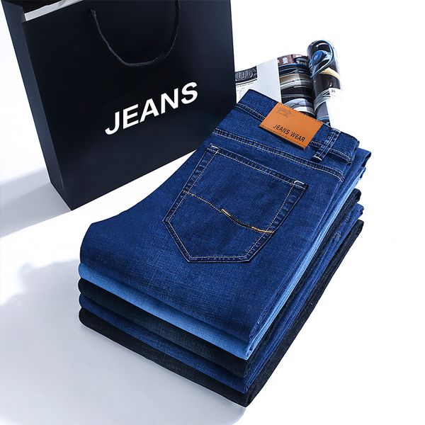 new male men's fashion jeans business casual stretch slim fit jeans classic trousers denim pants blue black jean homme man biker
new male men's fashion jeans business casual stretch slim fit jeans classic trousers denim pants blue black jean homme man biker