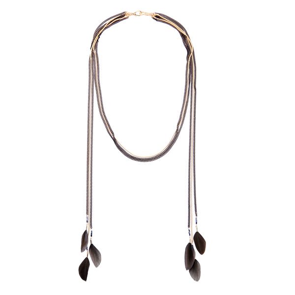 chains statement overstate big waterfall fringe black feather necklace foreign style in punk cool pride 2021 wholesale, Silver
chains statement overstate big waterfall fringe black feather necklace foreign style in punk cool pride 2021 wholesale, Silver