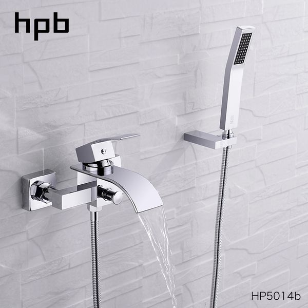 hpb contemporary waterfall brass chrome finished bathtub shower faucets single handle cold and tap with hand shower hp5014
hpb contemporary waterfall brass chrome finished bathtub shower faucets single handle cold and tap with hand shower hp5014