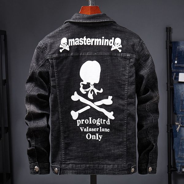 new 2020 brand casual cowboy embroidery denim skull denim jacket men's jacket men's hip hop teenagers bomber jacket veste homme, Black;brown
new 2020 brand casual cowboy embroidery denim skull denim jacket men's jacket men's hip hop teenagers bomber jacket veste homme, Black;brown