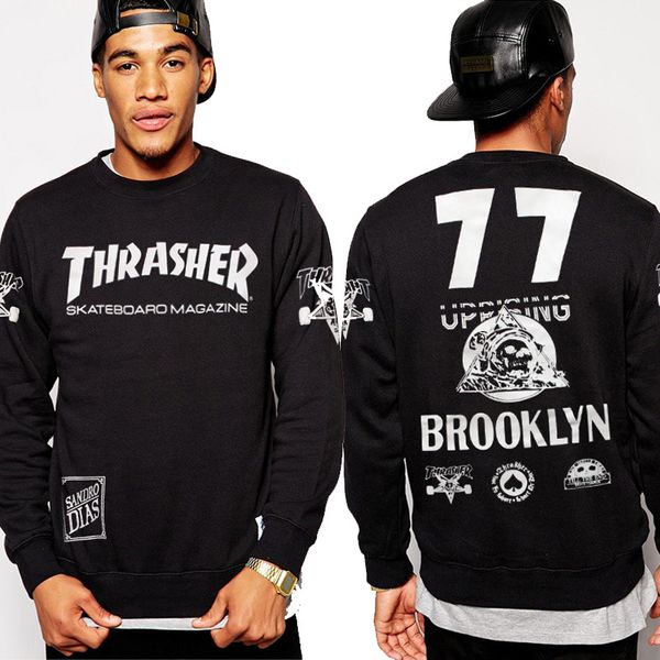 tide brand men's hip hop letters print pattern casual long sleeve skateboard plus velvet sweatshirt jacket fashion, Black
tide brand men's hip hop letters print pattern casual long sleeve skateboard plus velvet sweatshirt jacket fashion, Black